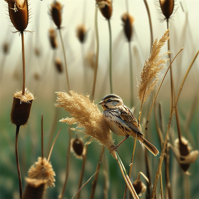 鸟衔野田草，误入枯桑里。 Poster