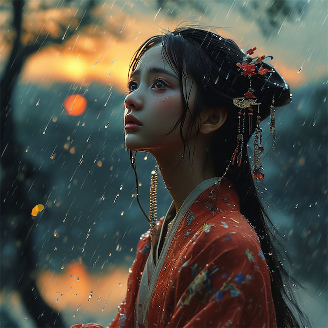 已是黄昏独自愁，更著风和雨。 Poster